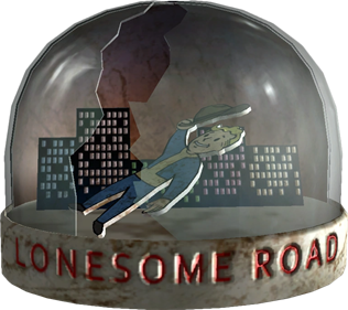 Fallout: New Vegas: Lonesome Road - Clear Logo Image