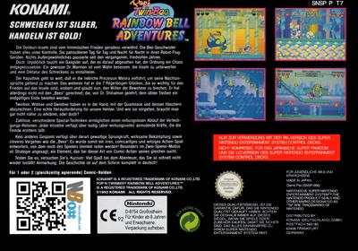 Pop'n TwinBee: Rainbow Bell Adventures - Box - Back Image