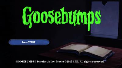 Goosebumps: The Game - Screenshot - Game Title Image