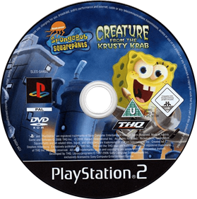 SpongeBob SquarePants: Creature from the Krusty Krab - Disc Image