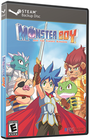 Monster Boy and the Cursed Kingdom - Box - 3D Image