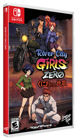 River City Girls Zero - Box - 3D Image