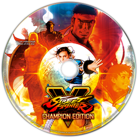 Street Fighter V: Champion Edition - Fanart - Disc Image