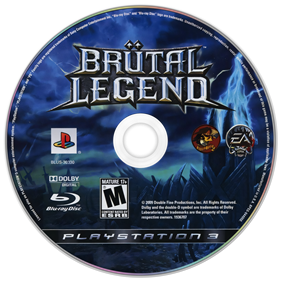 Brütal Legend - Fanart - Disc Image