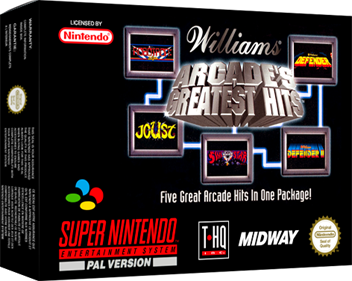 Williams Arcade's Greatest Hits - Box - 3D Image
