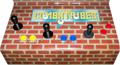 The Combatribes - Arcade - Control Panel Image