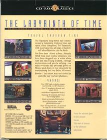 The Labyrinth of Time - Box - Back Image
