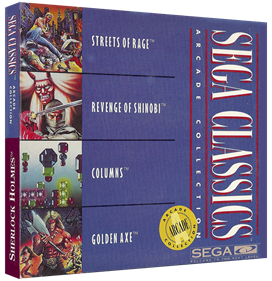 Sega Classics Arcade Collection (4-in-1) - Box - 3D Image