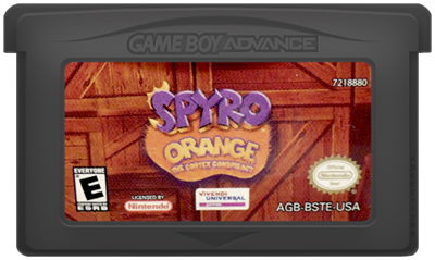 Spyro Orange: The Cortex Conspiracy - Cart - Front Image