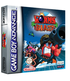 Worms Blast - Box - 3D Image
