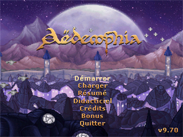 Aedemphia - Screenshot - Game Title Image
