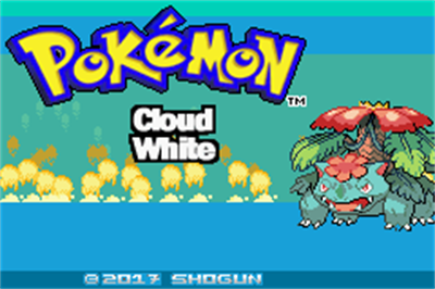 Pokémon Cloud White 2 - Screenshot - Game Title Image