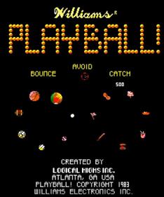 PlayBall! - Screenshot - Game Title Image