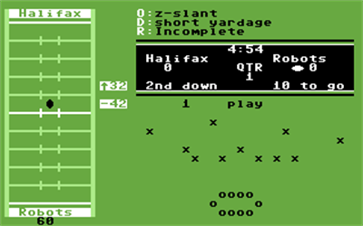 Computer Quarterback - Screenshot - Gameplay Image