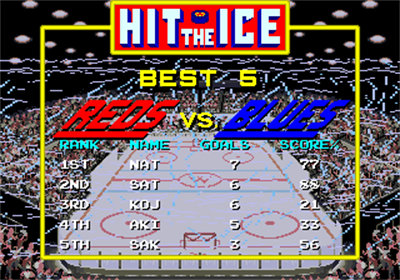 Hit the Ice - Screenshot - High Scores Image