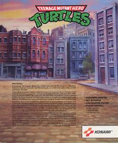 Teenage Mutant Ninja Turtles - Advertisement Flyer - Back Image