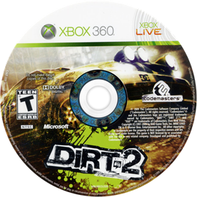 DiRT 2 - Disc Image