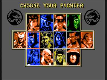 Mortal Kombat II Special - Screenshot - Game Select Image