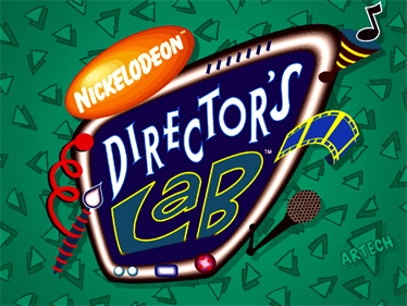 Nickelodeon Director's Lab - Screenshot - Game Title Image