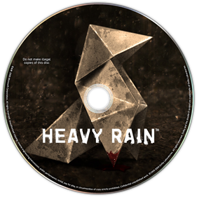 Heavy Rain - Fanart - Disc Image