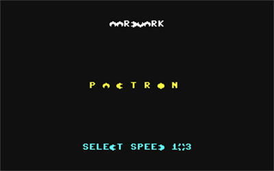 Pactron - Screenshot - Game Title Image