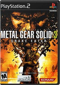 Metal Gear Solid 3: Snake Eater - Box - Front - Reconstructed