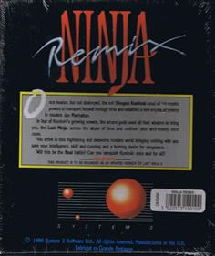 Ninja Remix - Box - Back Image