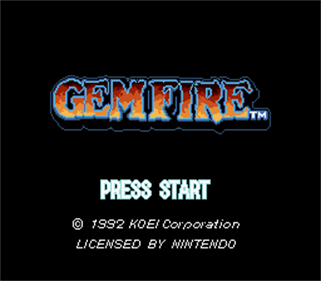 Gemfire: Dawn of Ishmeria - Screenshot - Game Title Image