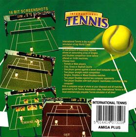 International Tennis - Box - Back Image