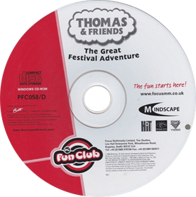 Thomas & Friends: The Great Festival Adventure - Disc Image
