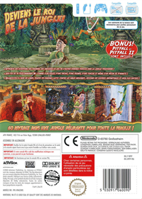 Pitfall: The Big Adventure - Box - Back Image