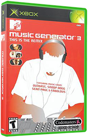 MTV Music Generator 3: This is the Remix - Box - 3D Image