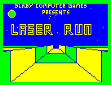 Laser Run - Screenshot - Game Title Image
