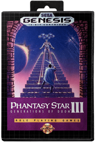 Phantasy Star III: Generations of Doom - Box - Front - Reconstructed Image