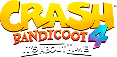 Crash Bandicoot 4: It’s About Time - Clear Logo Image