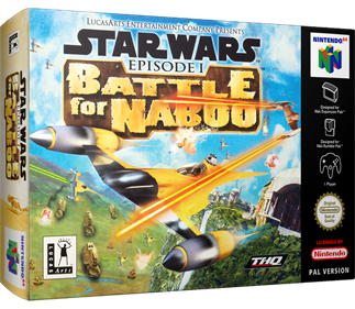Star Wars: Episode I: Battle for Naboo - Box - 3D Image