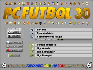 PC Futbol 3.0 - Screenshot - Gameplay Image