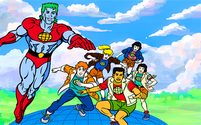 Captain Planet and the Planeteers - Fanart - Background Image