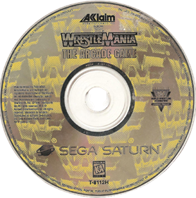 WWF WrestleMania: The Arcade Game - Disc Image