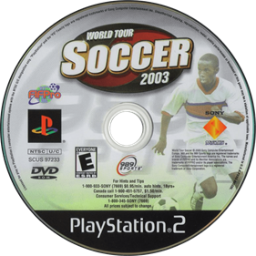 World Tour Soccer 2003 - Disc Image