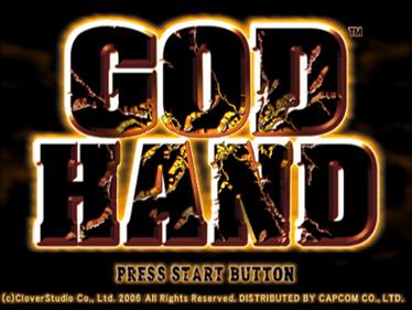 God Hand - Screenshot - Game Title Image