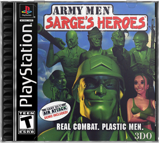 Army Men: Sarge's Heroes - Box - Front - Reconstructed Image