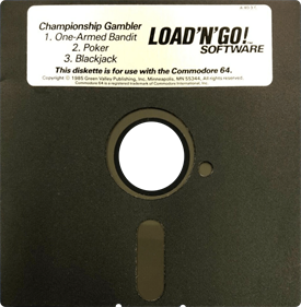 Championship Gambler - Disc Image