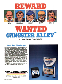 Gangster Alley - Advertisement Flyer - Front Image