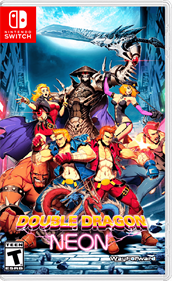 Double Dragon Neon - Box - Front - Reconstructed Image