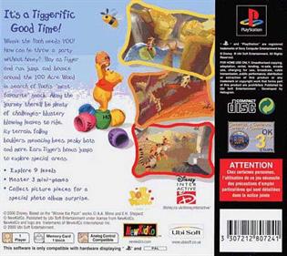 Disney Presents Tigger's Honey Hunt - Box - Back Image