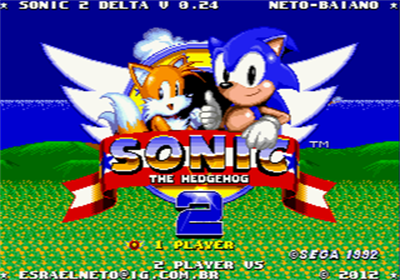 Sonic 2: Delta - Screenshot - Game Title Image
