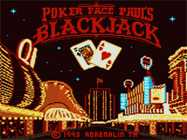 Poker Face Paul's Blackjack - Screenshot - Game Title Image