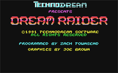 Dream Raider - Screenshot - Game Title Image