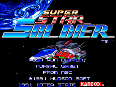 Super Star Soldier - Screenshot - Game Title Image